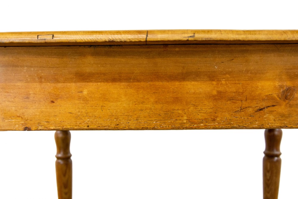 Rustic Pine Farmhouse Kitchen Table View VII
