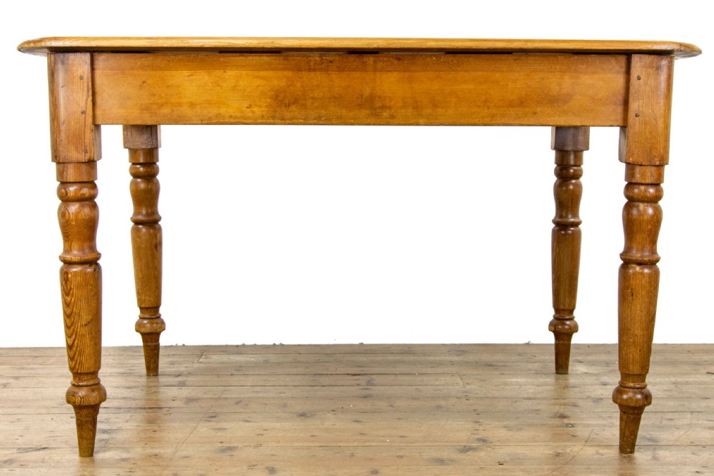 Rustic Pine Farmhouse Kitchen Table View VIII
