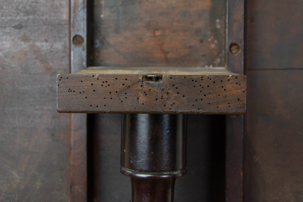 19th Century Mahogany Tilt Top Pillar Table View V