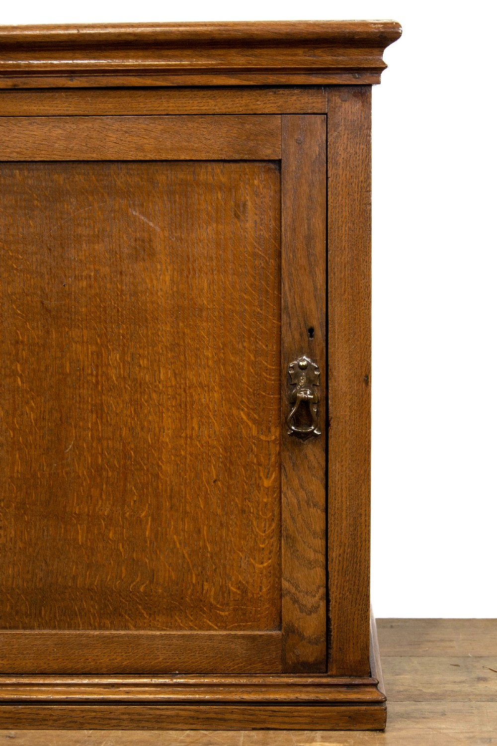 Small Antique Oak Hanging Cupboard View II