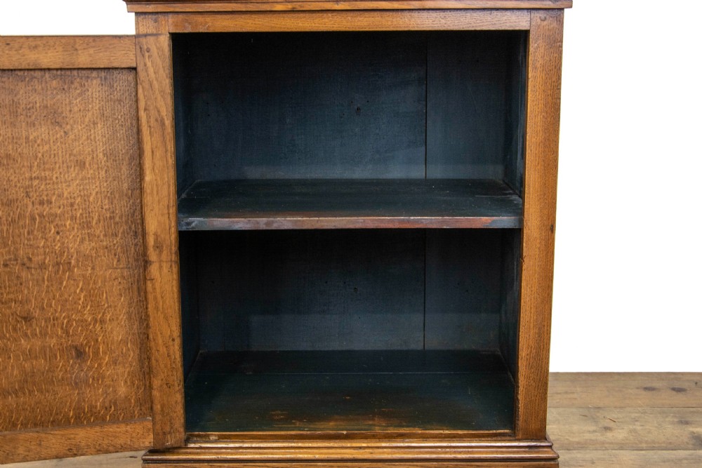 Small Antique Oak Hanging Cupboard View IV