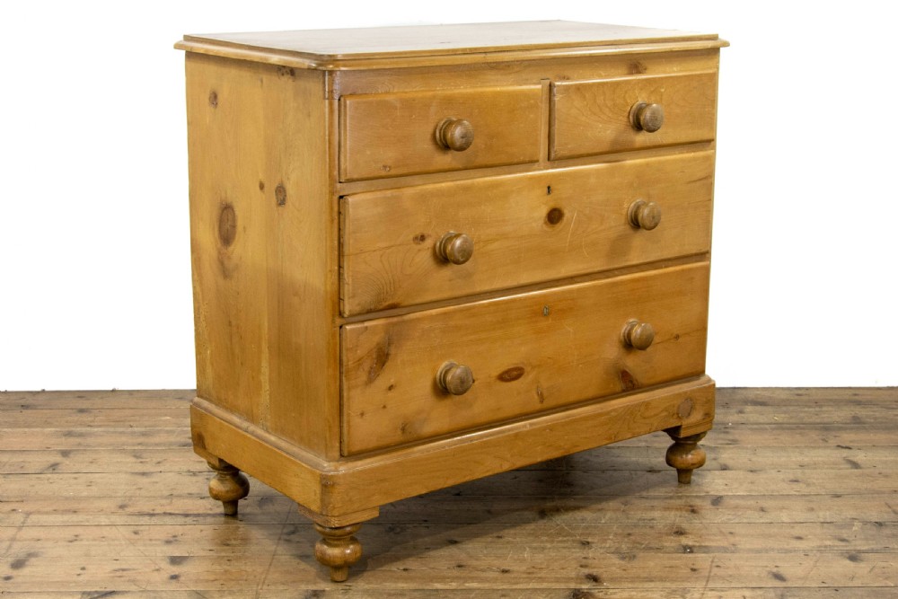 Antique Pine Chest of Drawers View II