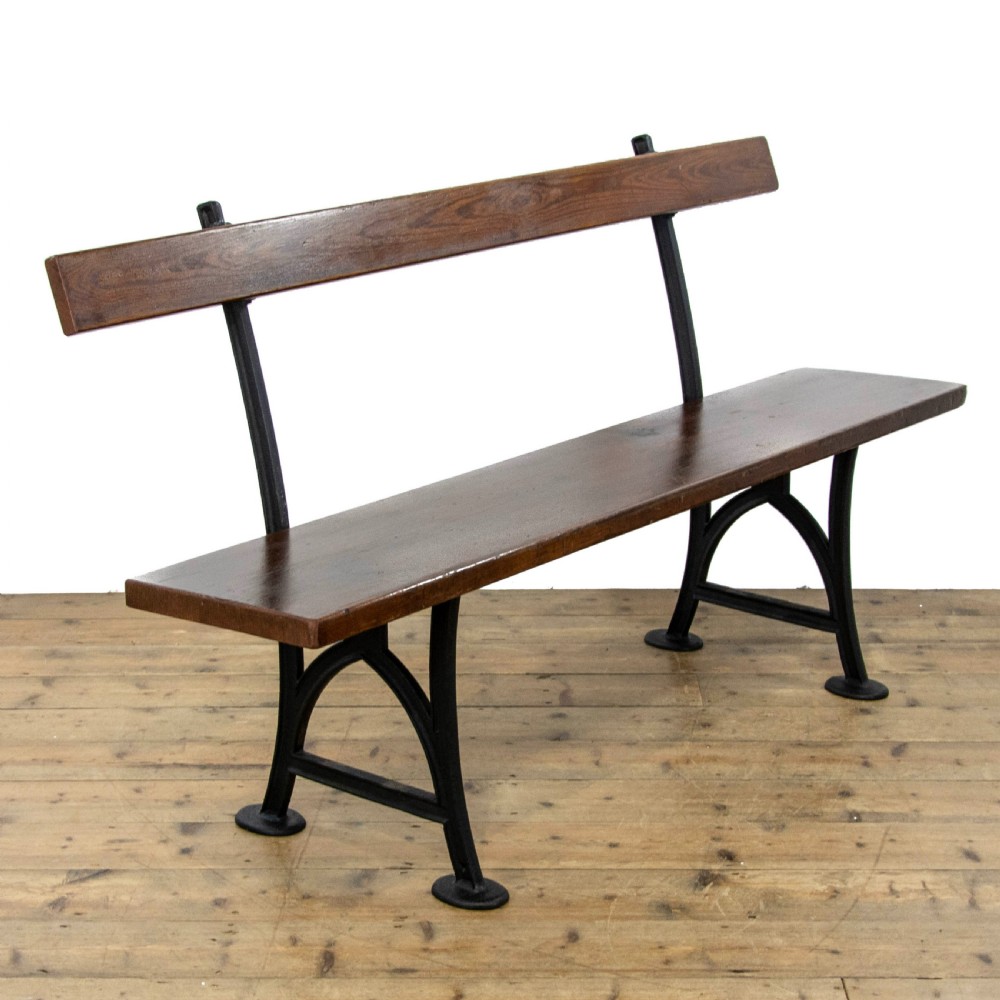 Antique Railway Station Bench