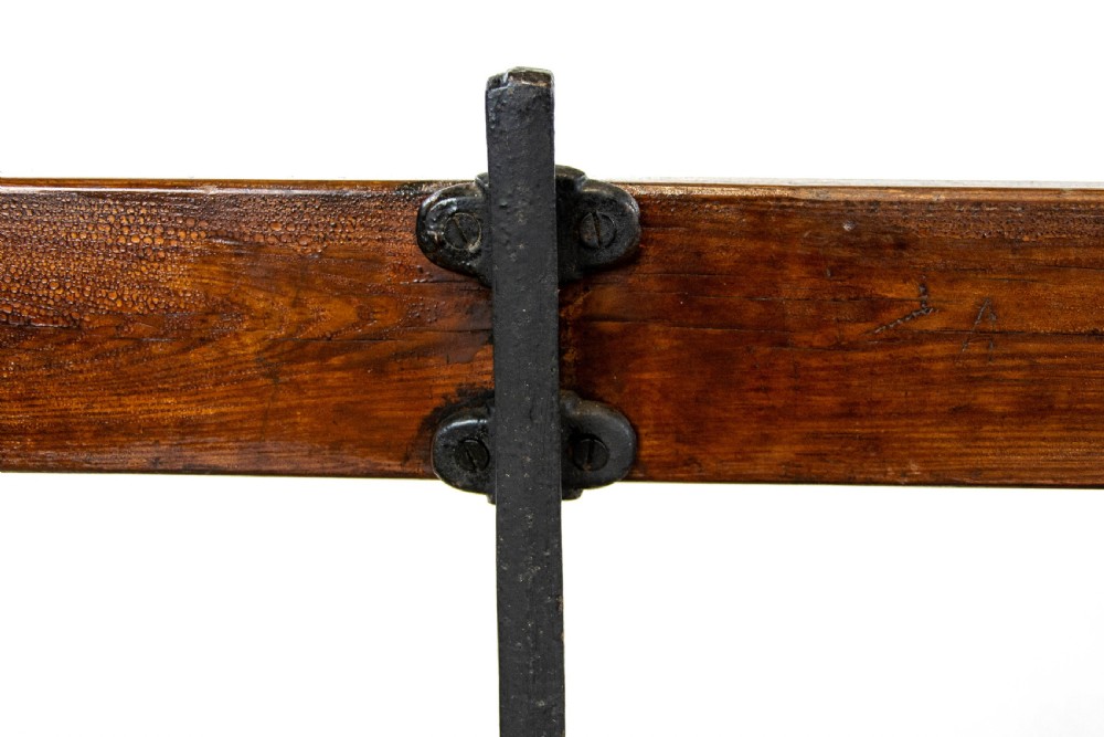 Antique Railway Station Bench View VIII