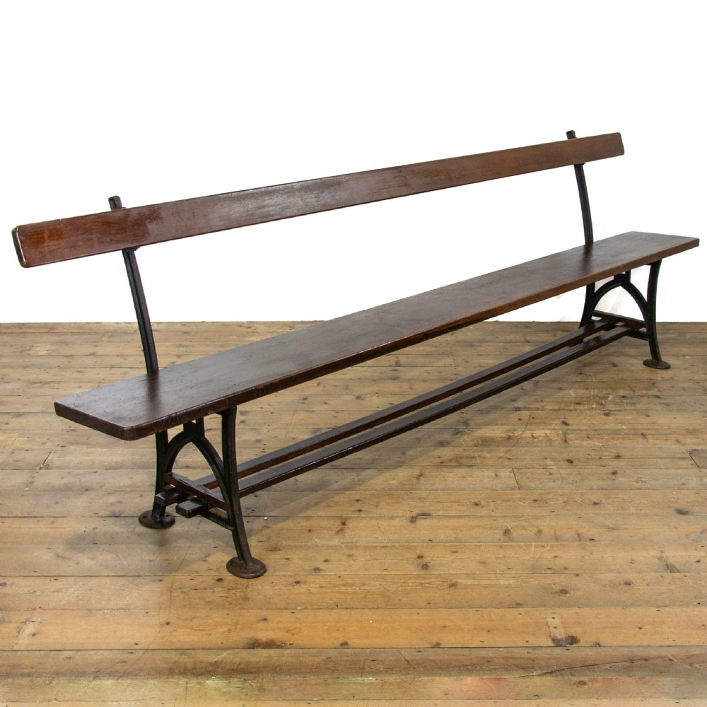 Antique Railway Station Bench