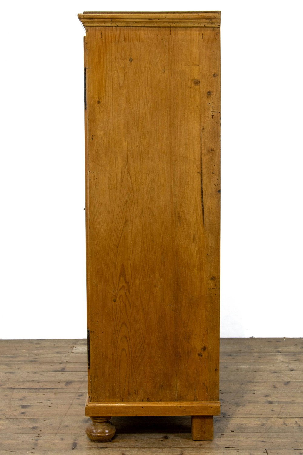 Unusual Antique Pine Cupboard with Drawers View VIII