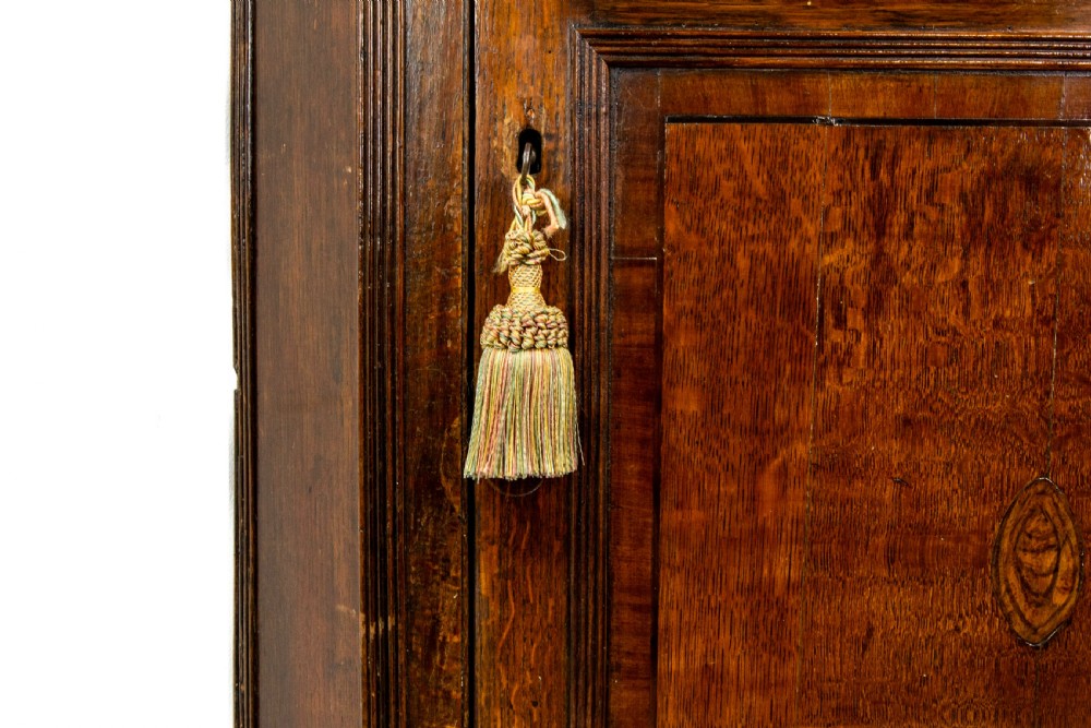 Georgian Mahogany Corner Cupboard View II