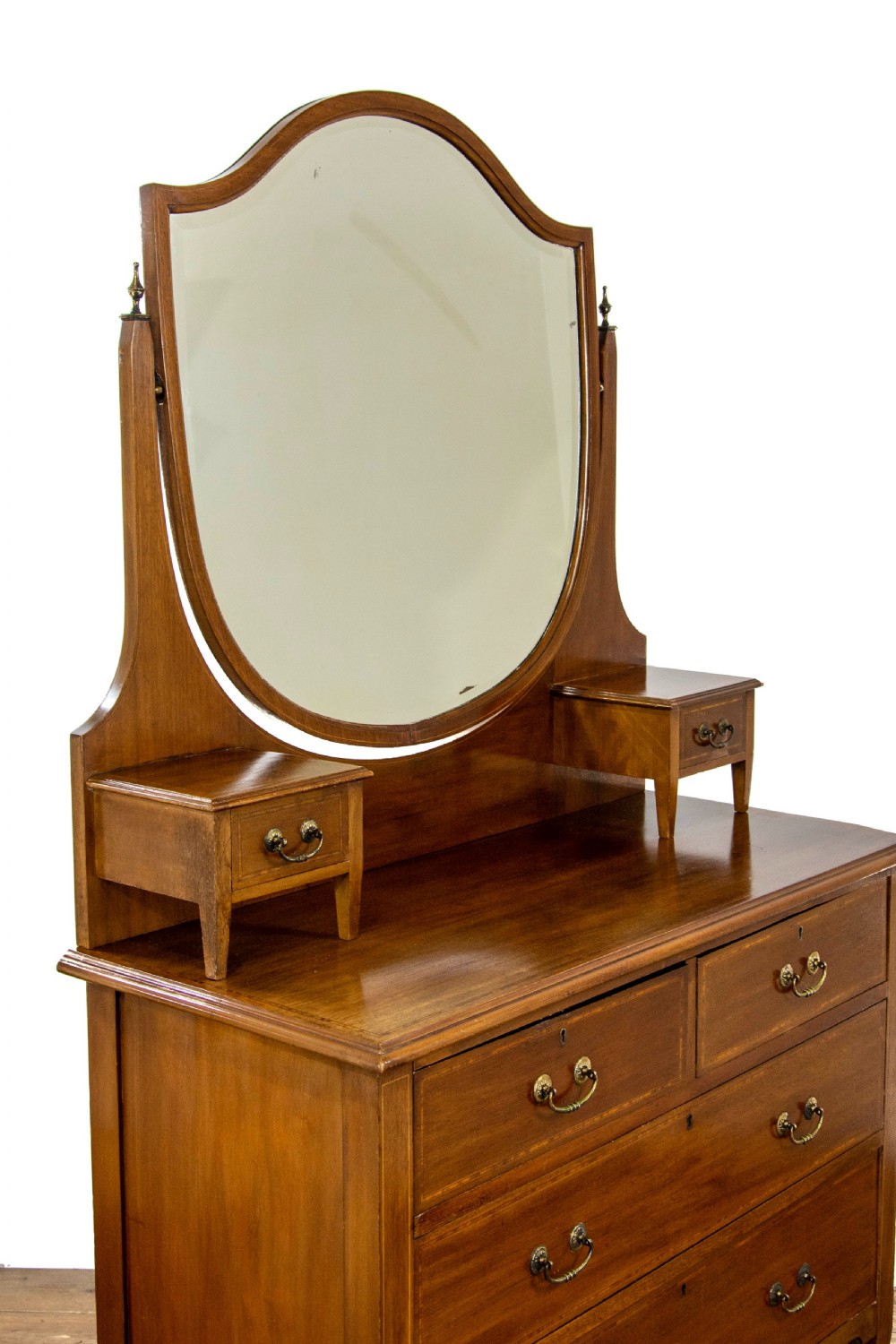 Antique Edwardian Mahogany Dressing Table View VI