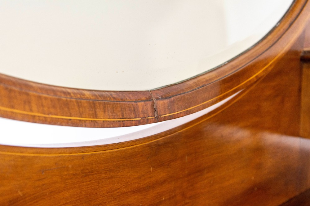 Antique Edwardian Mahogany Dressing Table View VIII