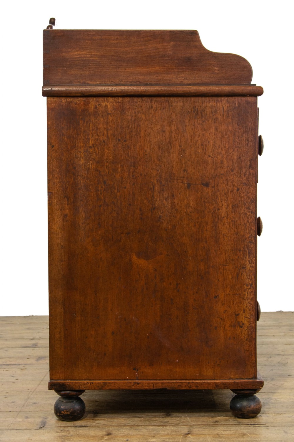 Antique Mahogany Chest of Drawers with Gallery View VIII