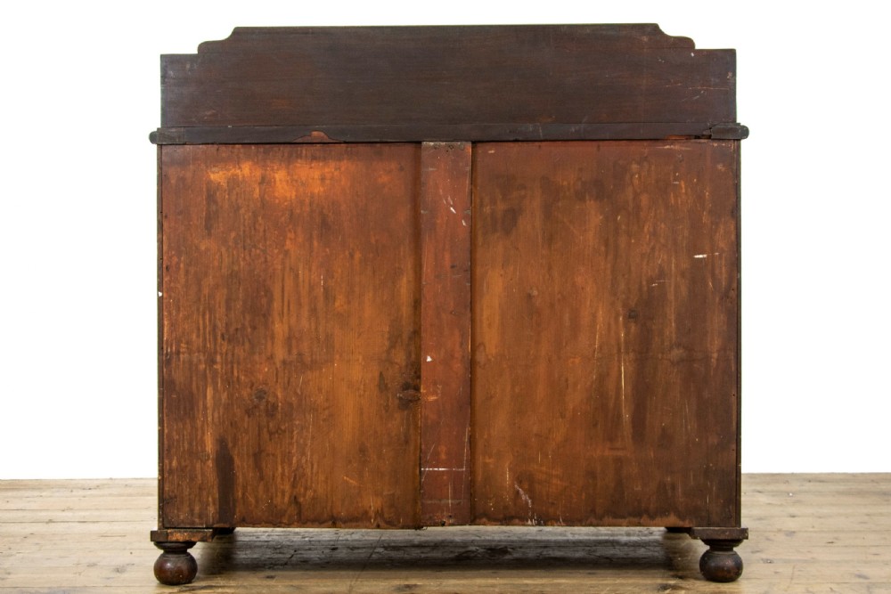 Antique Mahogany Chest of Drawers with Gallery View IX