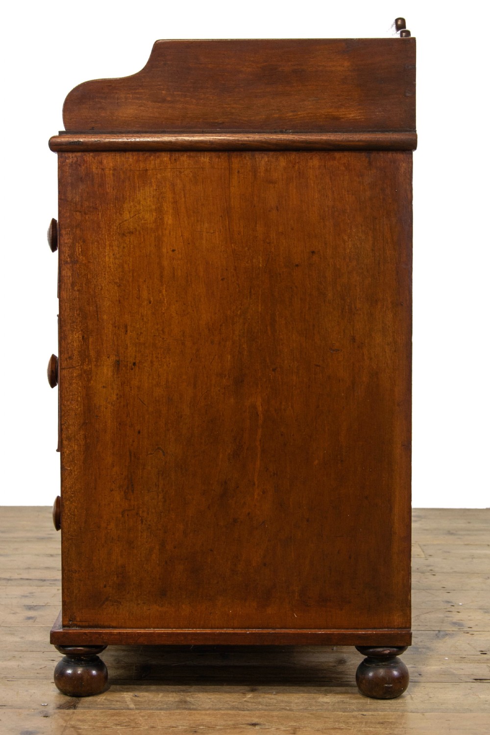 Antique Mahogany Chest of Drawers with Gallery View X