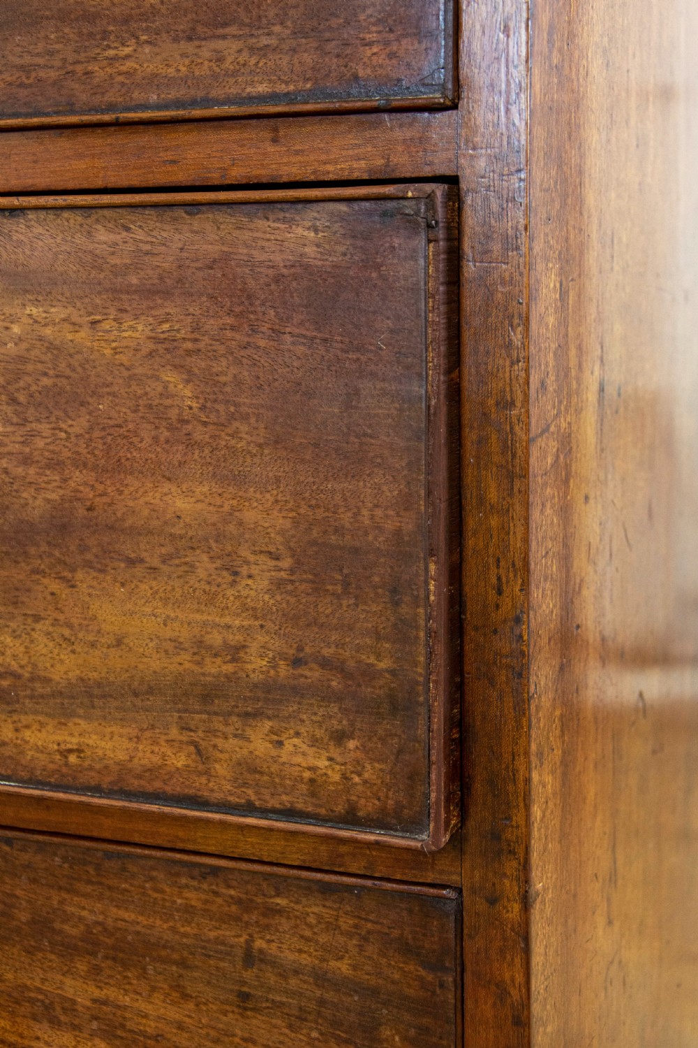 Antique Mahogany Chest of Drawers with Gallery View XII