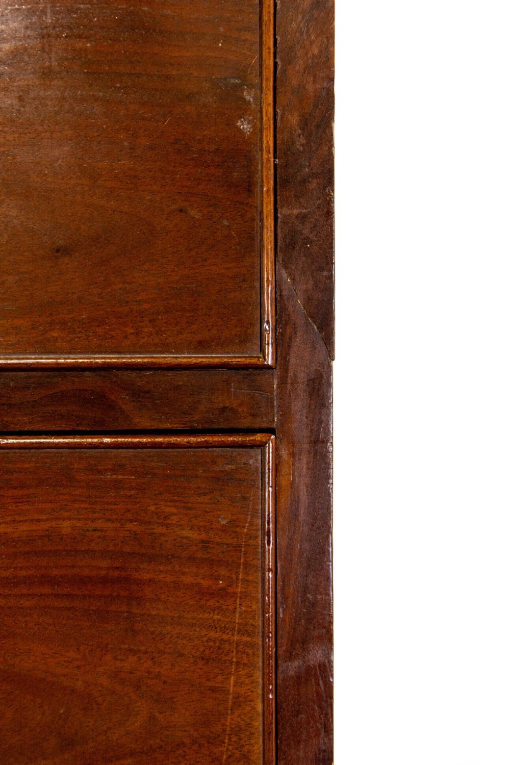 Large Two Part Victorian Mahogany Chest of Drawers View VI