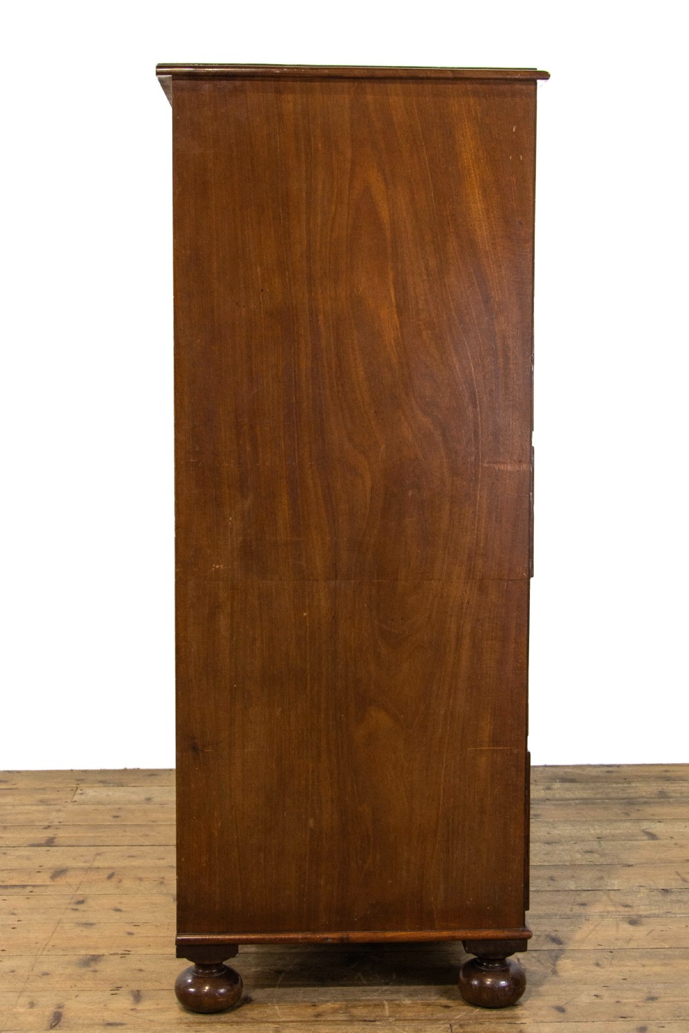 Large Two Part Victorian Mahogany Chest of Drawers View IX