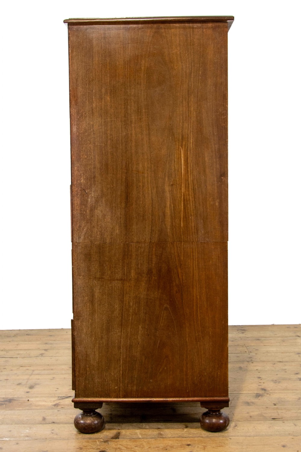 Large Two Part Victorian Mahogany Chest of Drawers View XII