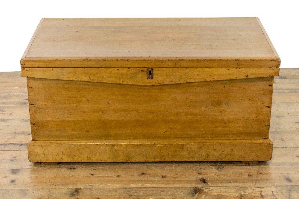 Antique Pine Carpenter’s Tool Chest or Trunk View II