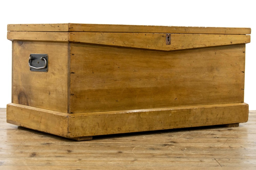 Antique Pine Carpenter’s Tool Chest or Trunk View III