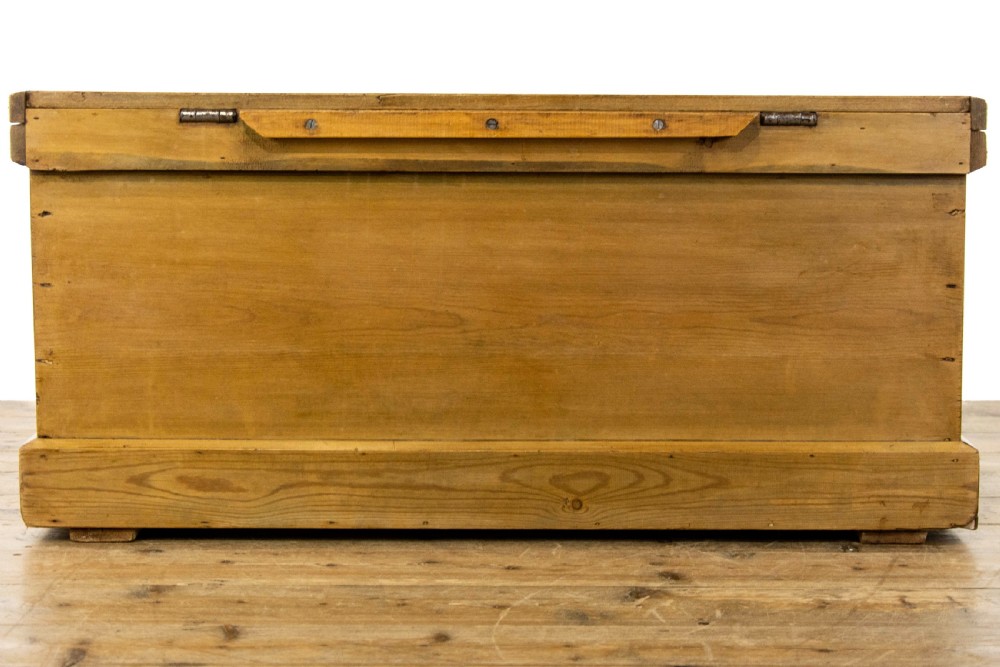 Antique Pine Carpenter’s Tool Chest or Trunk View X