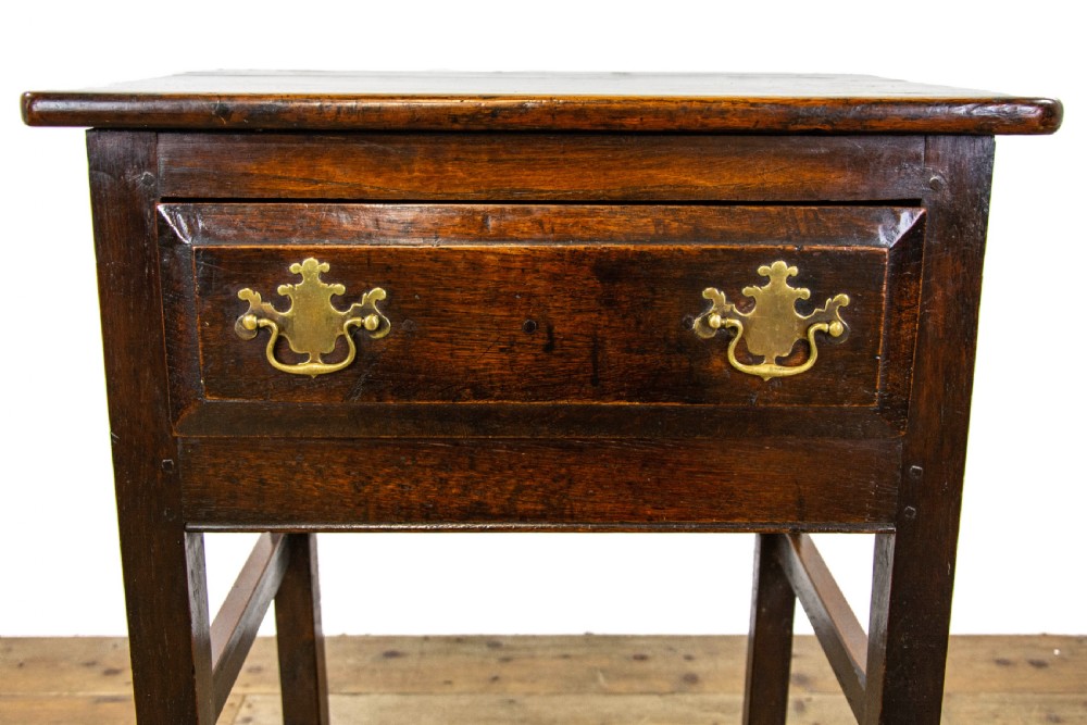 18th Century Antique Oak Side Table View III