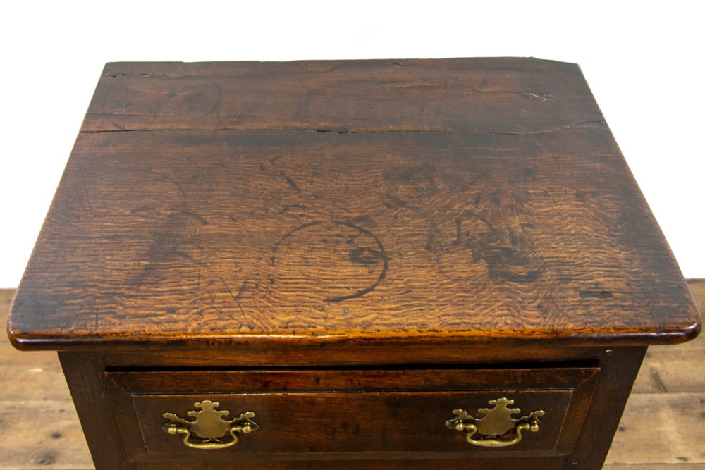 18th Century Antique Oak Side Table View IV
