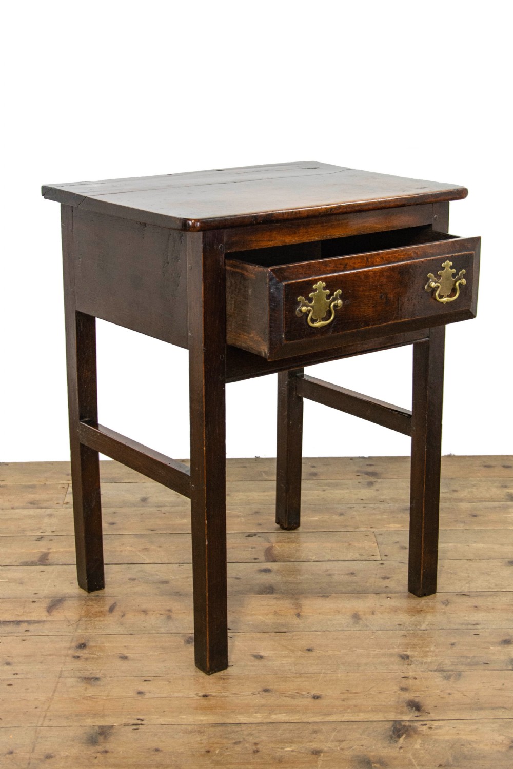 18th Century Antique Oak Side Table View VI