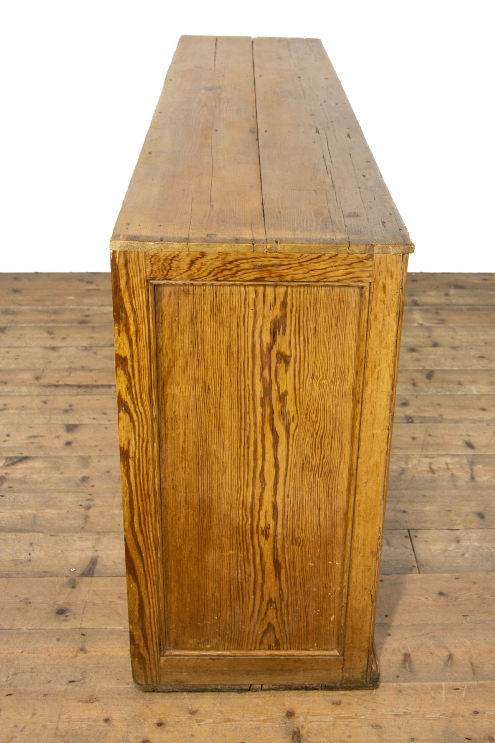 Rustic Antique Pine Dresser Base View IX