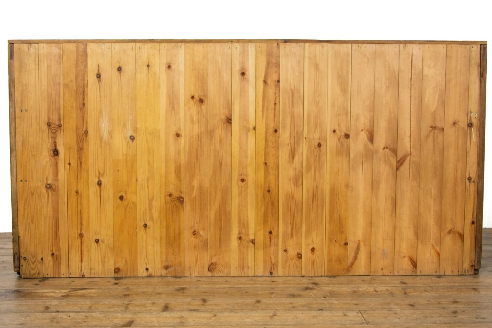 Rustic Antique Pine Dresser Base View X