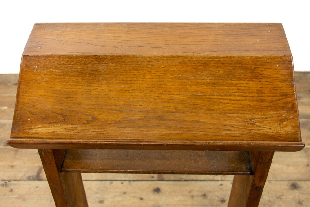 Antique Pitch Pine Prayer Stand View IV