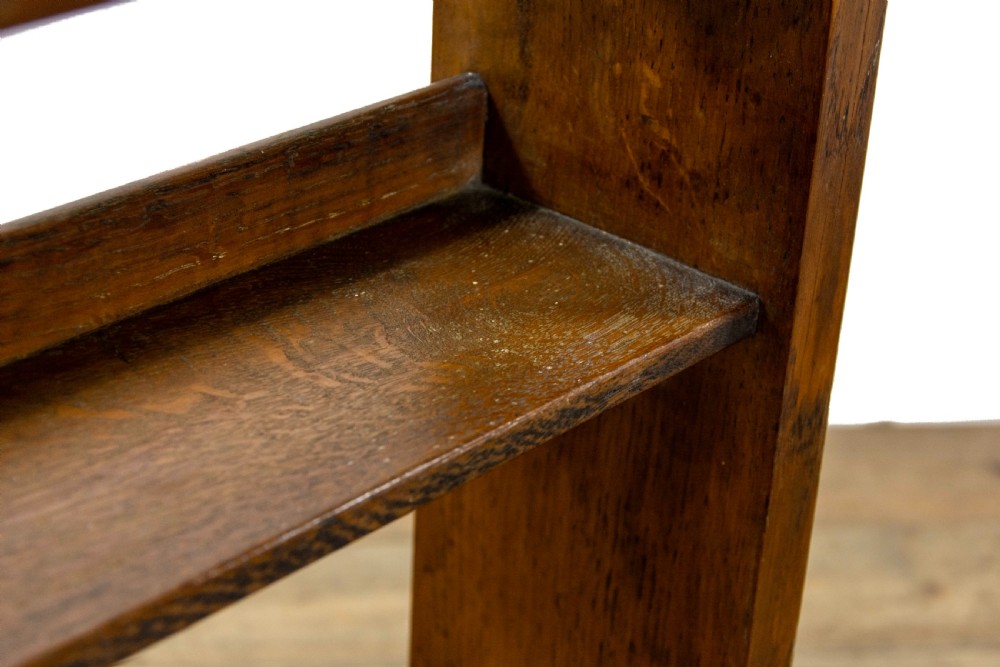 Antique Pitch Pine Prayer Stand View VII