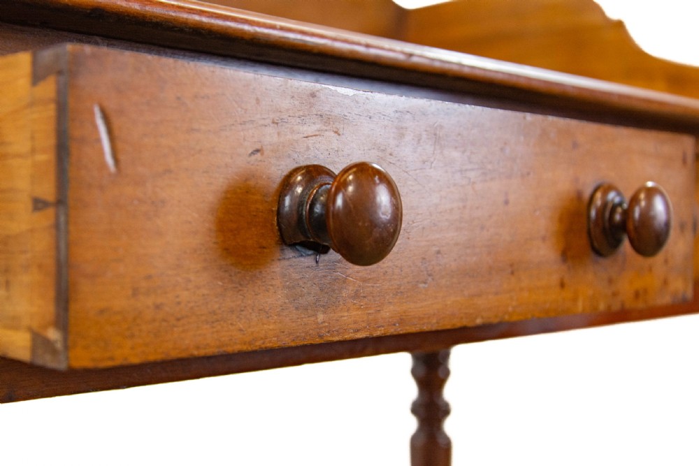Antique Victorian Mahogany Washstand  View VI