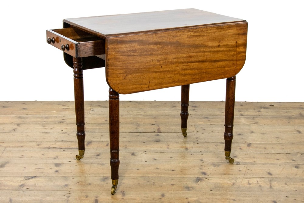 Small Antique Mahogany Pembroke Table View II