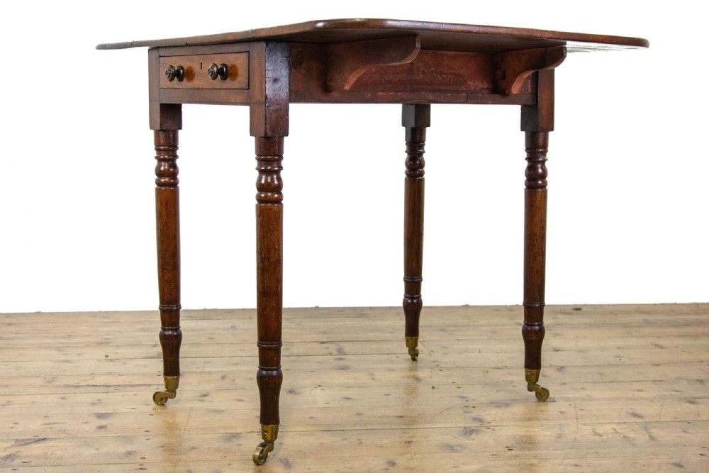 Small Antique Mahogany Pembroke Table View III