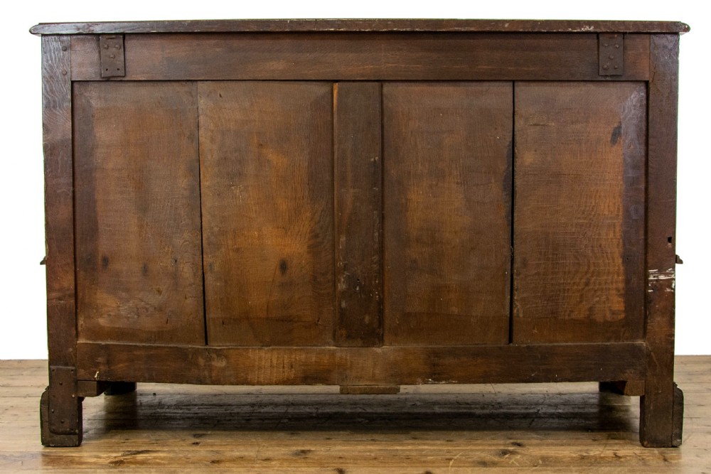 Large Georgian Oak Mule Chest View IX