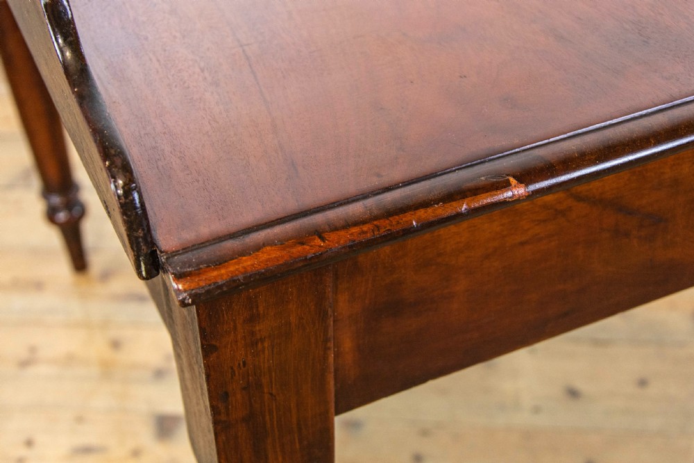 Victorian Mahogany Side Table View IX
