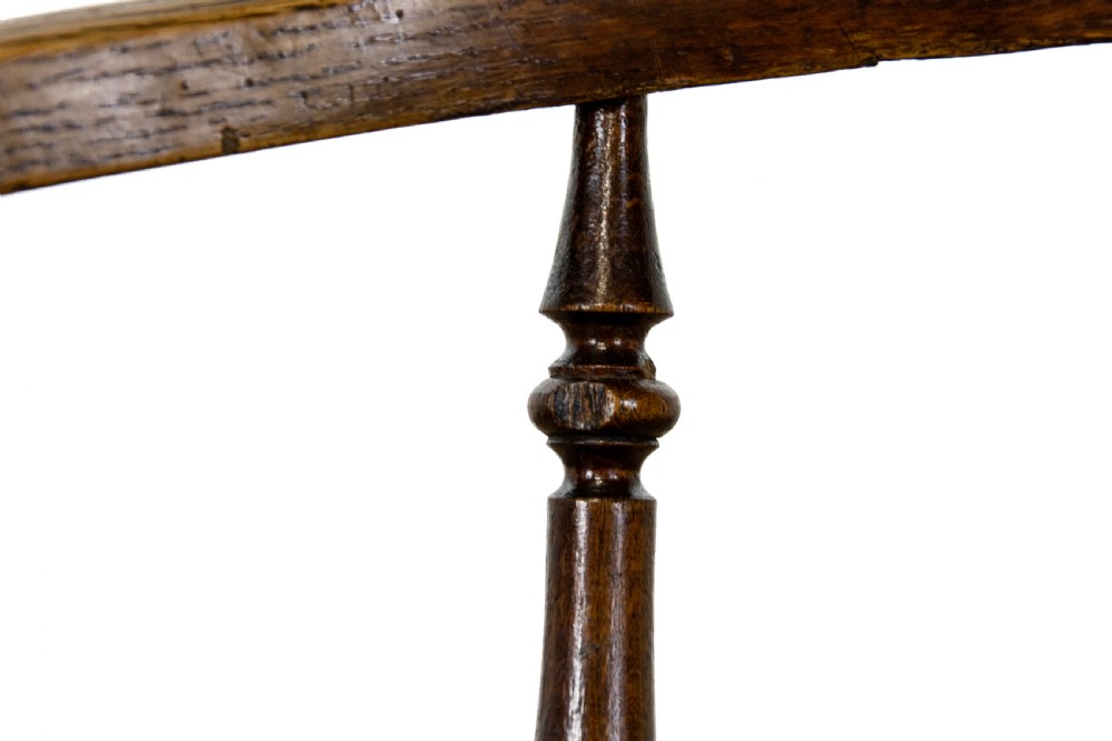 Antique Oak Desk Chair  View VI
