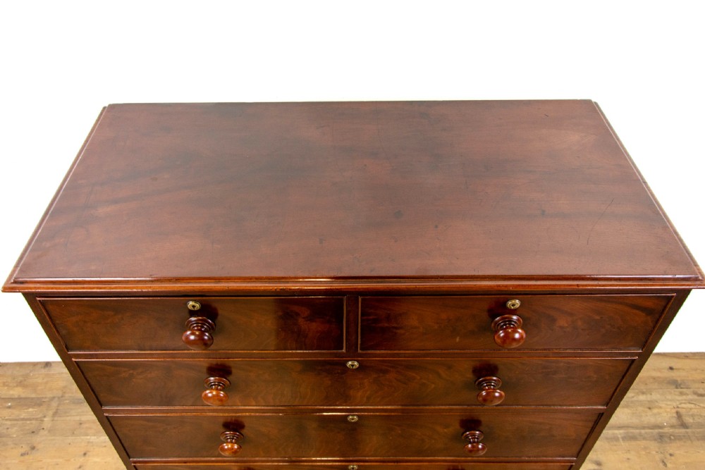 Victorian Mahogany Chest of Drawers View IV