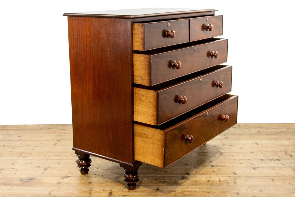 Victorian Mahogany Chest of Drawers View VI