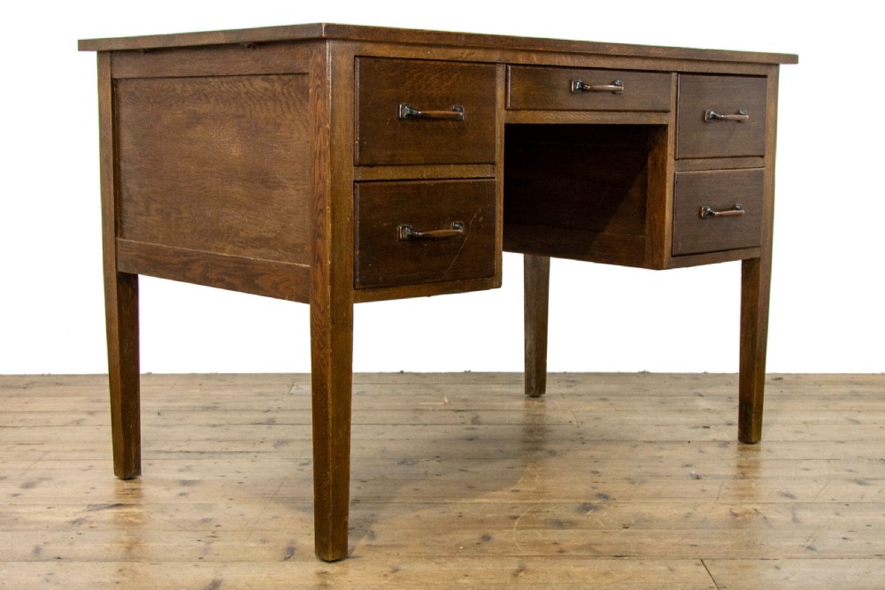 Antique Oak Desk View III