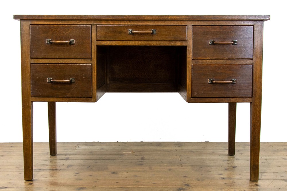 Antique Oak Desk View IV
