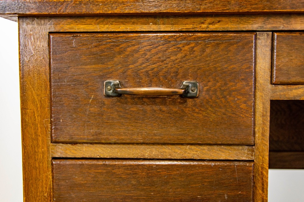 Antique Oak Desk View V