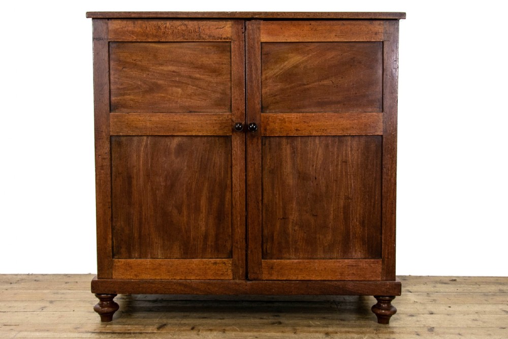 Antique Mahogany Two Door Cupboard View II