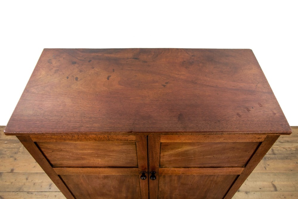 Antique Mahogany Two Door Cupboard View III