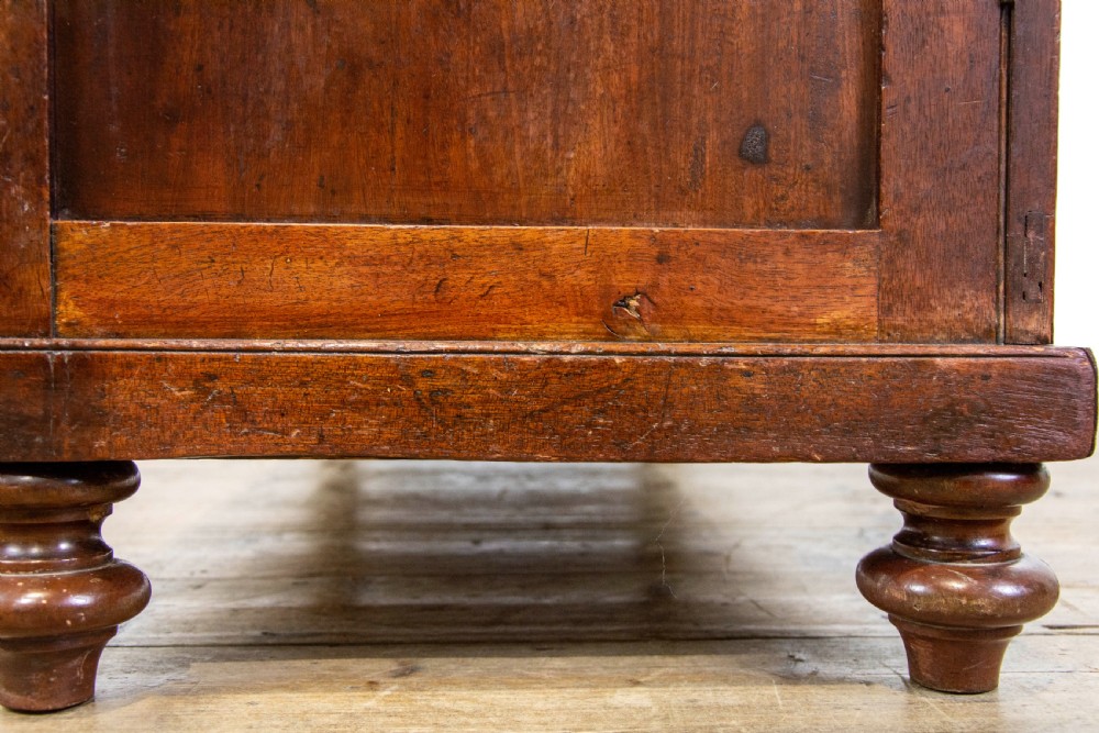 Antique Mahogany Two Door Cupboard View IX