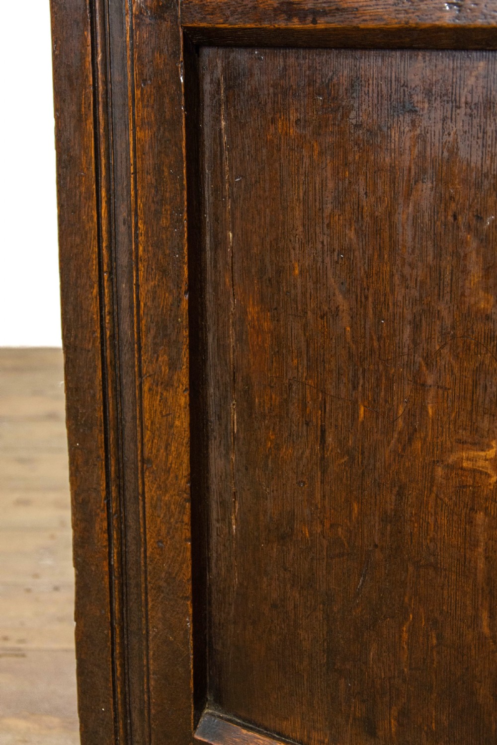 Antique Oak Coffer or Blanket Box  View XIII