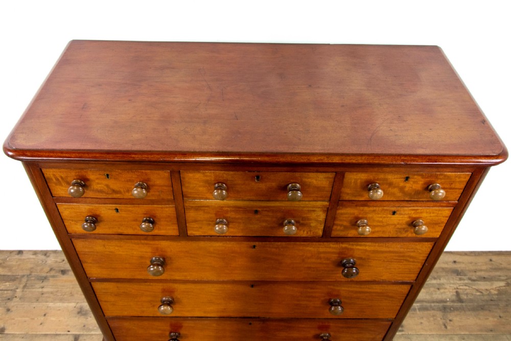 Large Victorian Mahogany Chest of Drawers  View IV