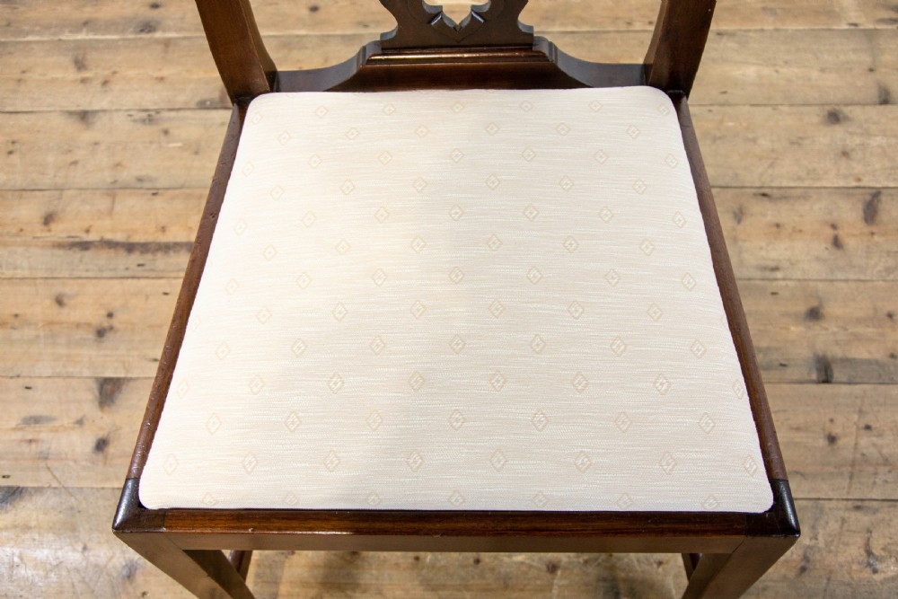 Set of Eight Antique Mahogany Dining Chairs by Waring and Gillow View VI