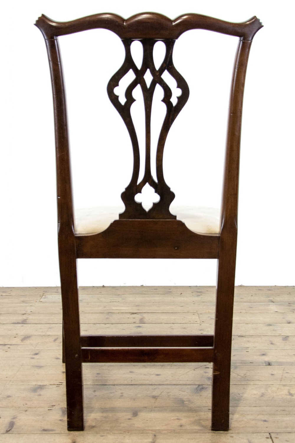 Set of Eight Antique Mahogany Dining Chairs by Waring and Gillow View VIII