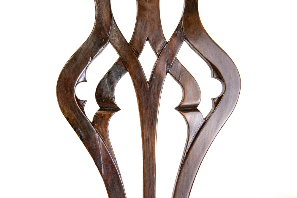 Set of Eight Antique Mahogany Dining Chairs by Waring and Gillow View X