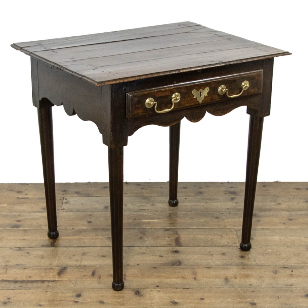 Antique Georgian Oak Side Table